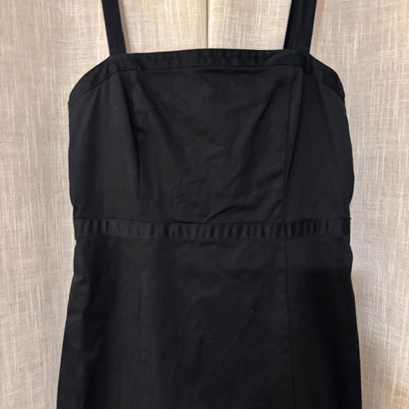 Vintage Gap Black Adjustable Spaghetti Strap Dress Size 6 - Picture 2 of 6